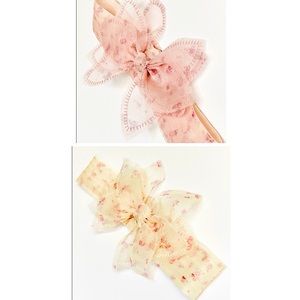 MAJOR ISO- LoveShackFancy Pleated Bow Belt